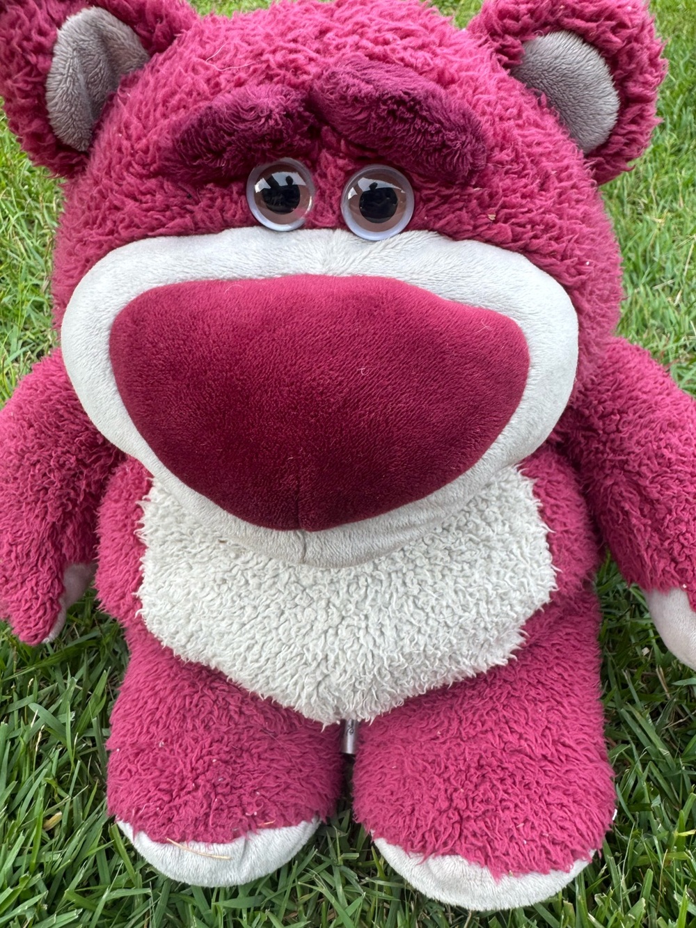 Disney Store Toy Story 3 Lotso Lots-O-Huggin Bear Plush 15” Pink